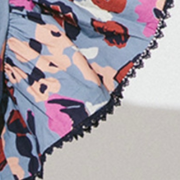 Cleobella Georgianb Mini Dress, Waterlily previously owned Lg - Picture 4 of 7